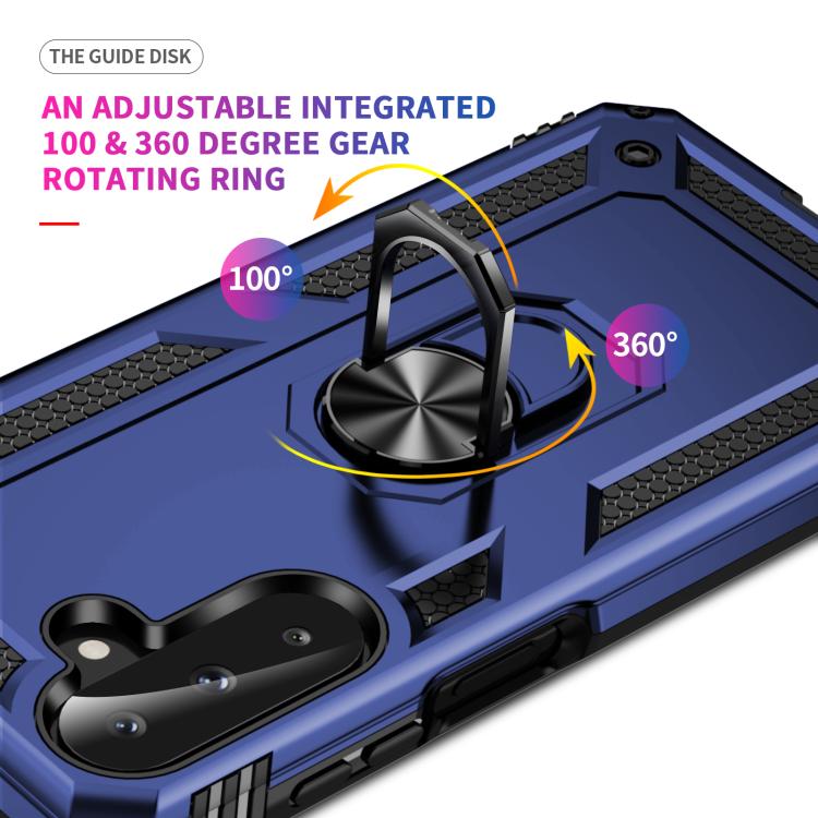 For Samsung Galaxy A26 5G / A17 5G Shockproof TPU + PC Phone Case with Holder
