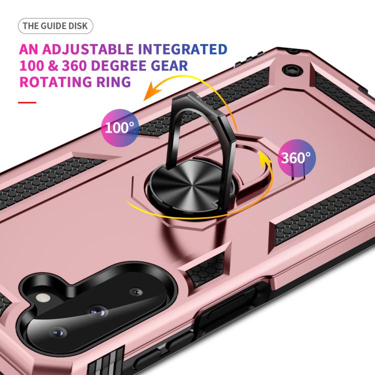For Samsung Galaxy A26 5G / A17 5G Shockproof TPU + PC Phone Case with Holder