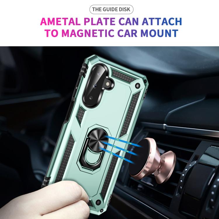 For Samsung Galaxy A26 5G / A17 5G Shockproof TPU + PC Phone Case with Holder