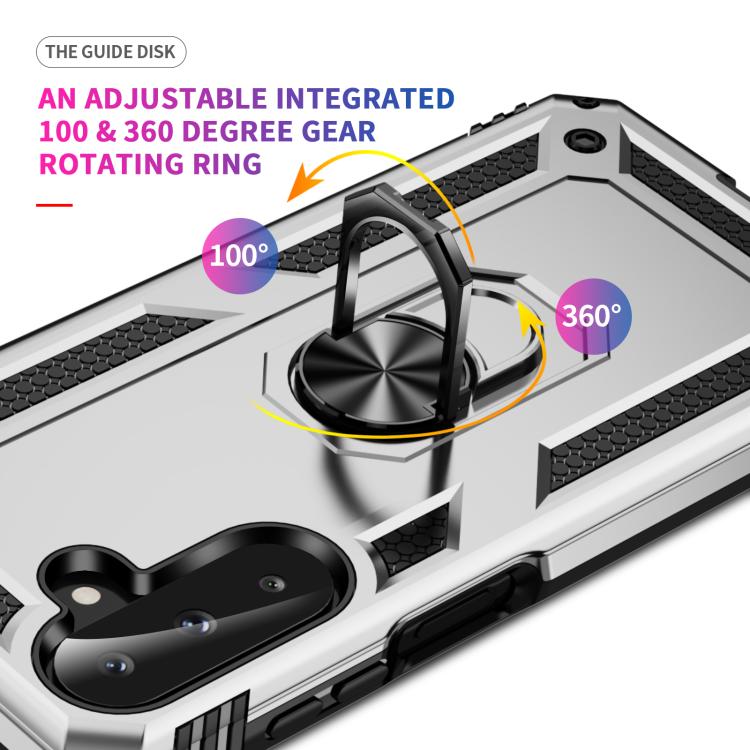 For Samsung Galaxy A26 5G / A17 5G Shockproof TPU + PC Phone Case with Holder
