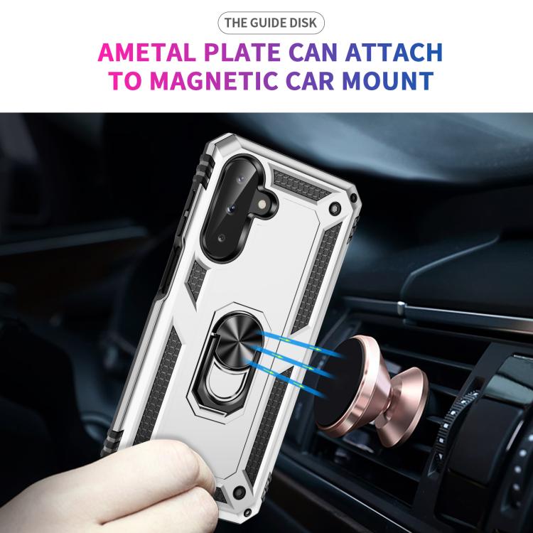 For Samsung Galaxy A26 5G / A17 5G Shockproof TPU + PC Phone Case with Holder