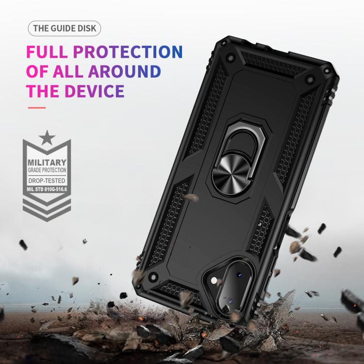 For Samsung Galaxy A07 4G Shockproof TPU + PC Phone Case with Holder