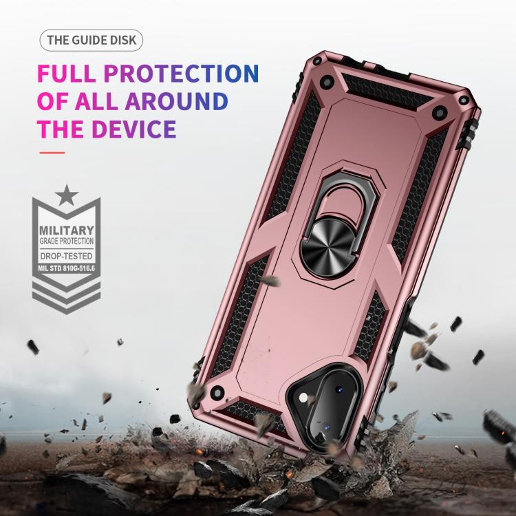 For Samsung Galaxy A07 4G Shockproof TPU + PC Phone Case with Holder