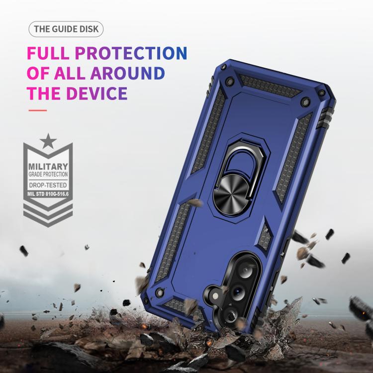 For Samsung Galaxy A37 5G Shockproof TPU + PC Phone Case with Holder
