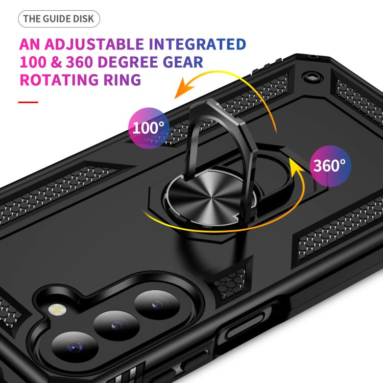 For Galaxy A27 5G Shockproof TPU + PC Phone Case with Holder