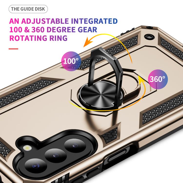 For Galaxy A27 5G Shockproof TPU + PC Phone Case with Holder