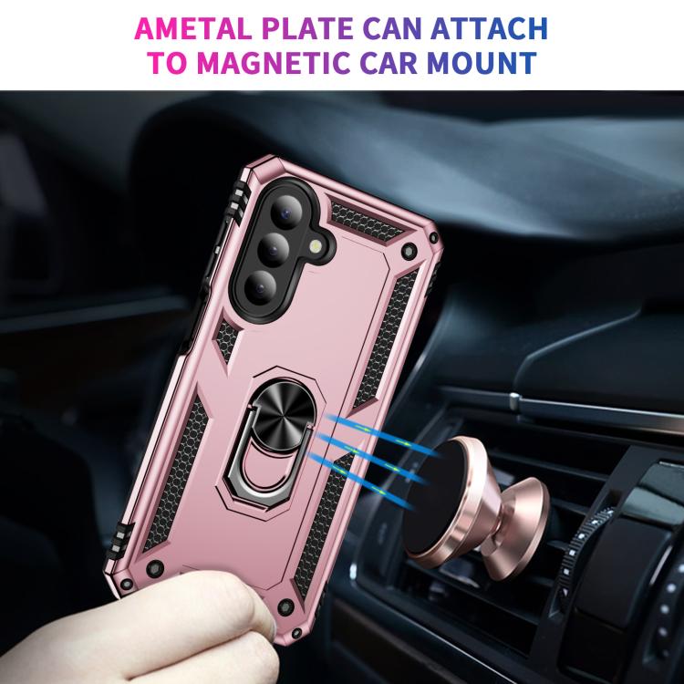 For Galaxy A27 5G Shockproof TPU + PC Phone Case with Holder