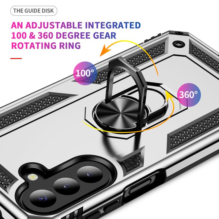 For Galaxy A27 5G Shockproof TPU + PC Phone Case with Holder