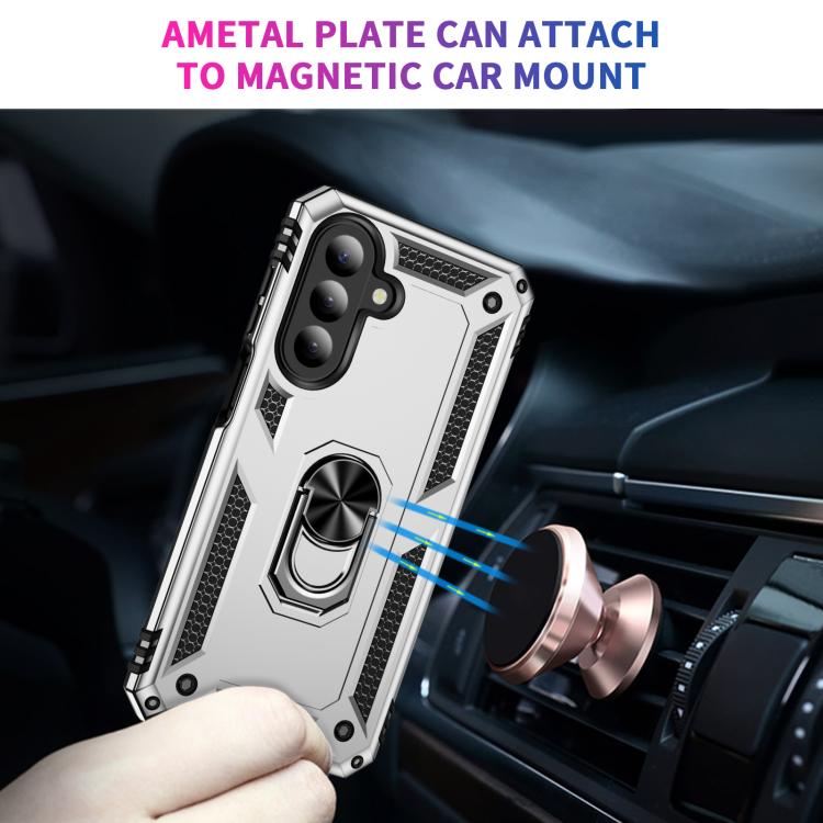 For Galaxy A27 5G Shockproof TPU + PC Phone Case with Holder