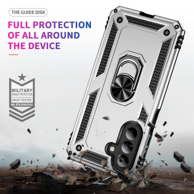 For Galaxy A27 5G Shockproof TPU + PC Phone Case with Holder