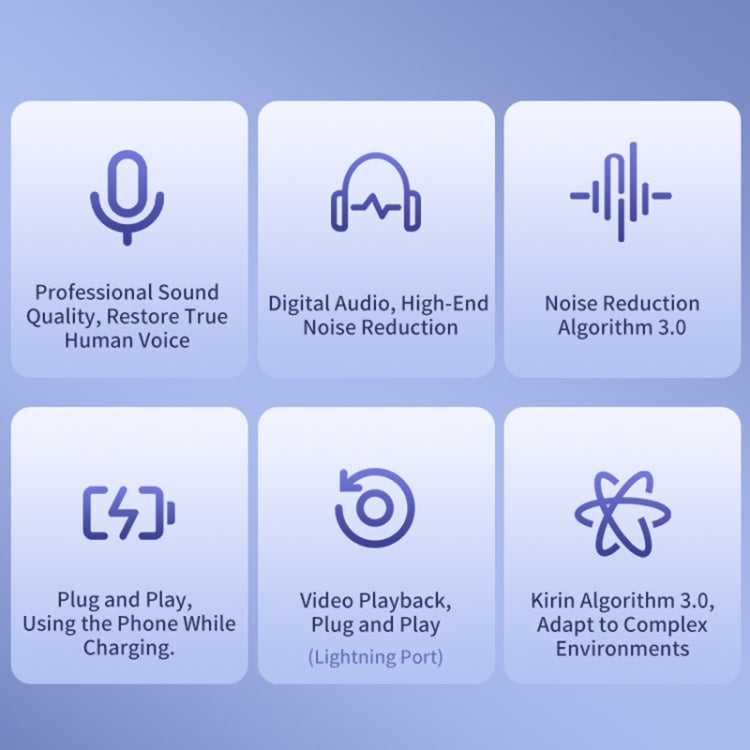 FUNSNAP M2 1 TX + 2 RX Digital Noise Reduction Wireless Microphone Mic Tok, Version:8 Pin - White