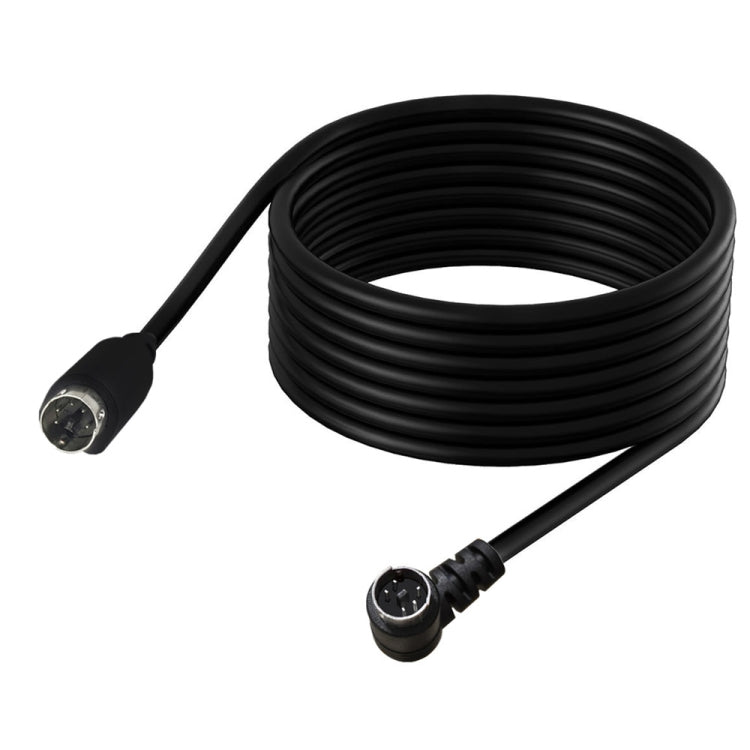 Mini DIN 5 Pin Core Audio / Video Cable, Length:0.5m