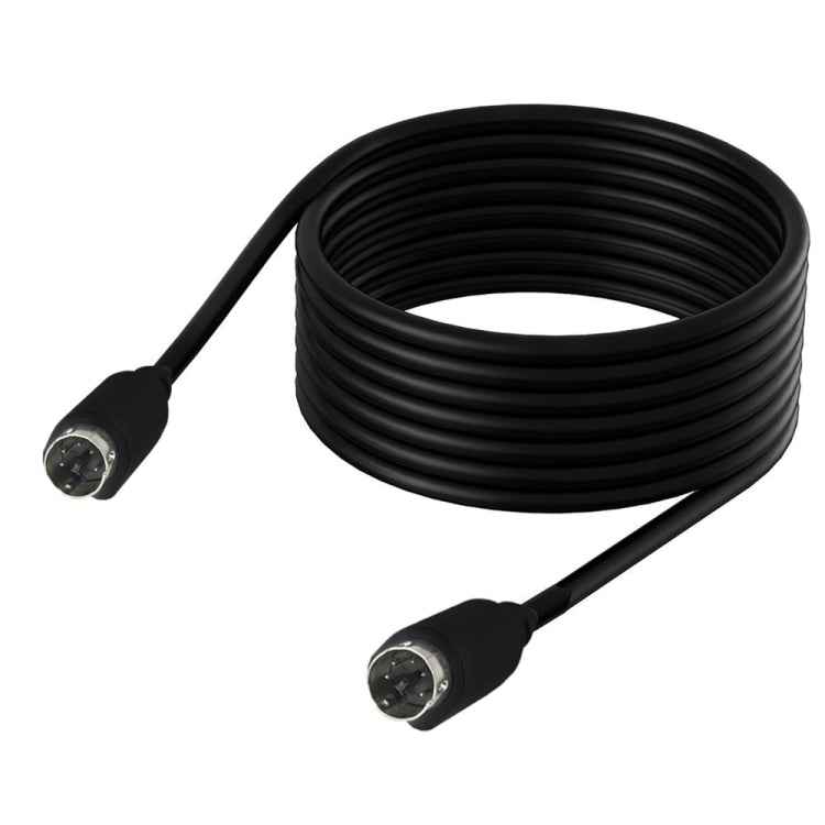 Mini DIN 5 Pin Core Audio / Video Cable, Length:0.5m