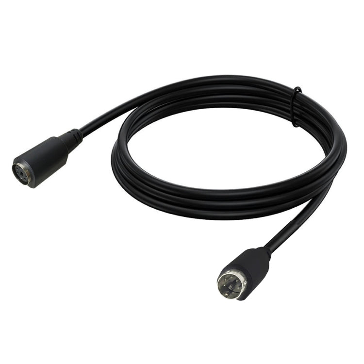 Mini DIN 5 Pin Core Audio / Video Cable, Length:3m