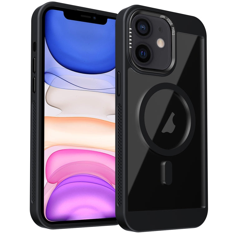 For iPhone 11 Honeycomb Cooling MagSafe Phone Case