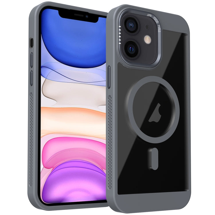 For iPhone 11 Honeycomb Cooling MagSafe Phone Case