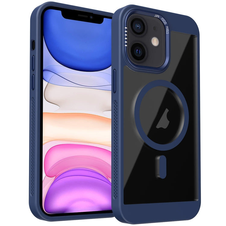 For iPhone 11 Honeycomb Cooling MagSafe Phone Case