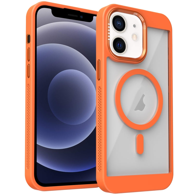 For iPhone 12 Honeycomb Cooling MagSafe Phone Case