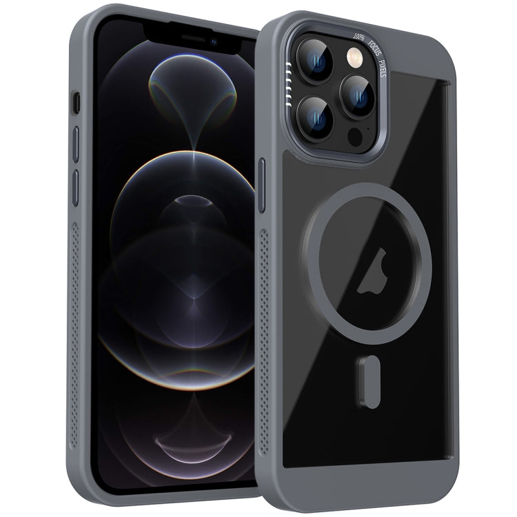 For iPhone 12 Pro Honeycomb Cooling MagSafe Phone Case