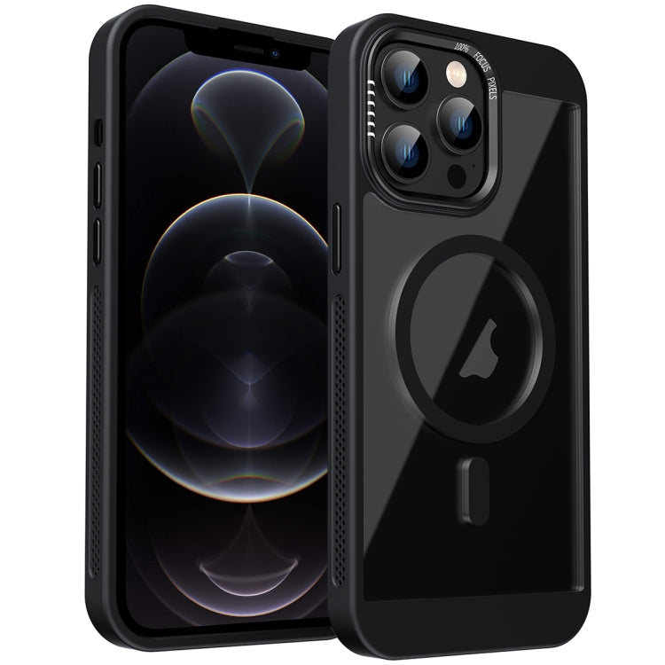 For iPhone 12 Pro Max Honeycomb Cooling MagSafe Phone Case