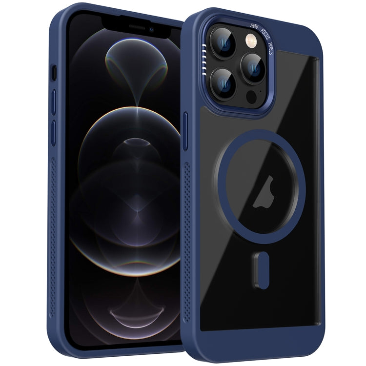 For iPhone 12 Pro Max Honeycomb Cooling MagSafe Phone Case