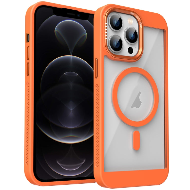 For iPhone 12 Pro Max Honeycomb Cooling MagSafe Phone Case