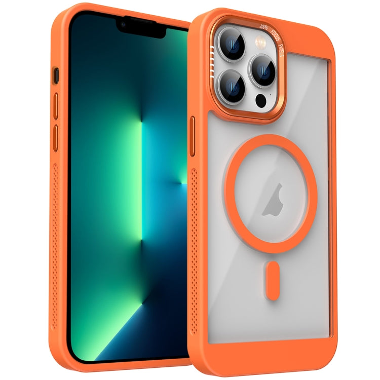 For iPhone 13 Pro Honeycomb Cooling MagSafe Phone Case
