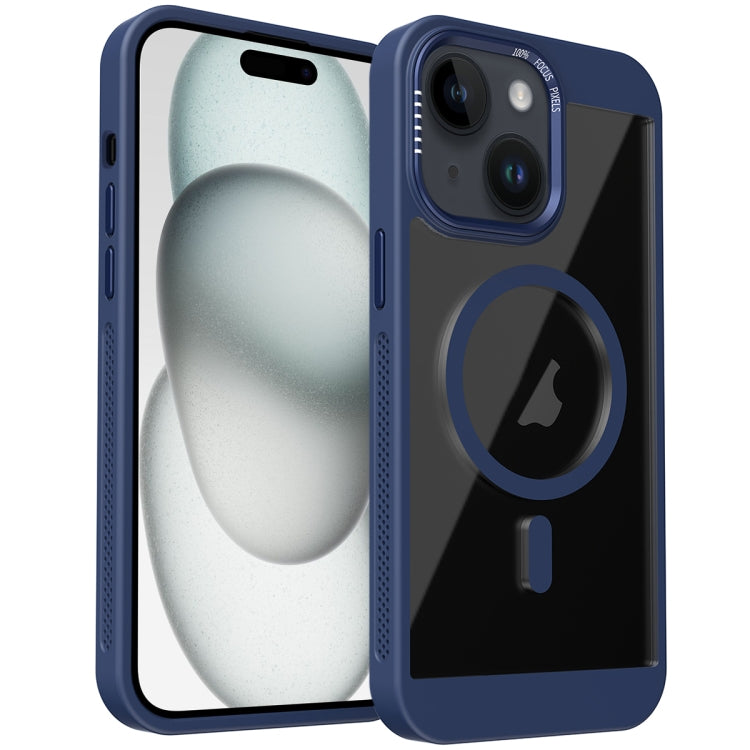 For iPhone 15 Honeycomb Cooling MagSafe Phone Case