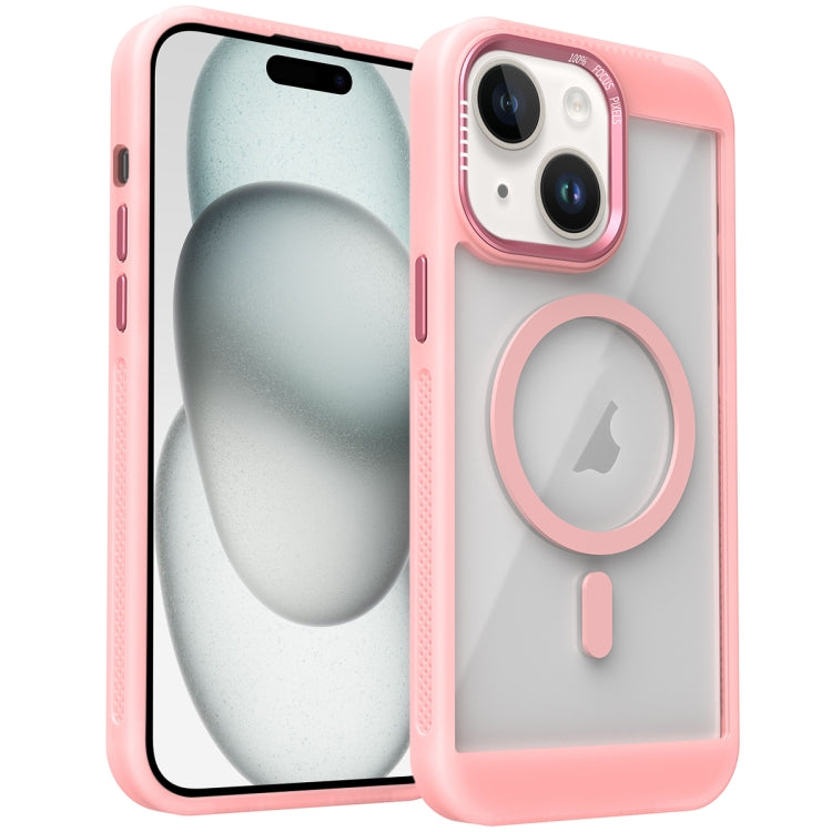 For iPhone 15 Honeycomb Cooling MagSafe Phone Case