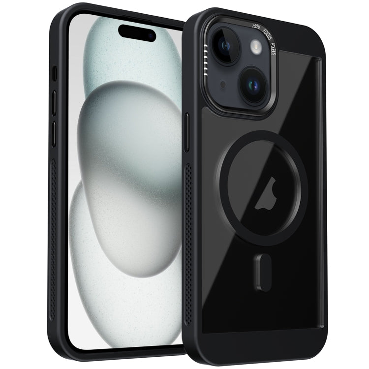 For iPhone 15 Plus Honeycomb Cooling MagSafe Phone Case