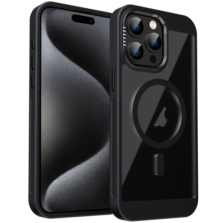 For iPhone 15 Pro Honeycomb Cooling MagSafe Phone Case