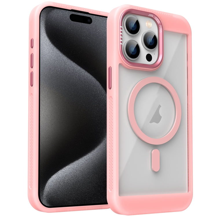 For iPhone 15 Pro Max Honeycomb Cooling MagSafe Phone Case