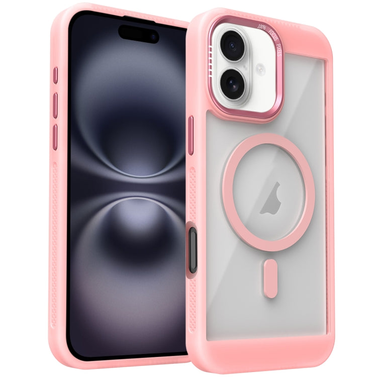 For iPhone 16 Honeycomb Cooling MagSafe Phone Case