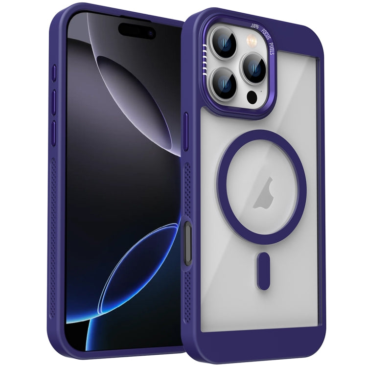 For iPhone 16 Pro Honeycomb Cooling MagSafe Phone Case