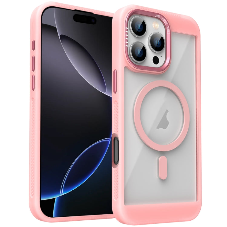For iPhone 16 Pro Honeycomb Cooling MagSafe Phone Case