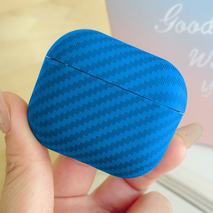 For AirPods 4 Carbon Fiber TPU Frosted Earphone Protective Case