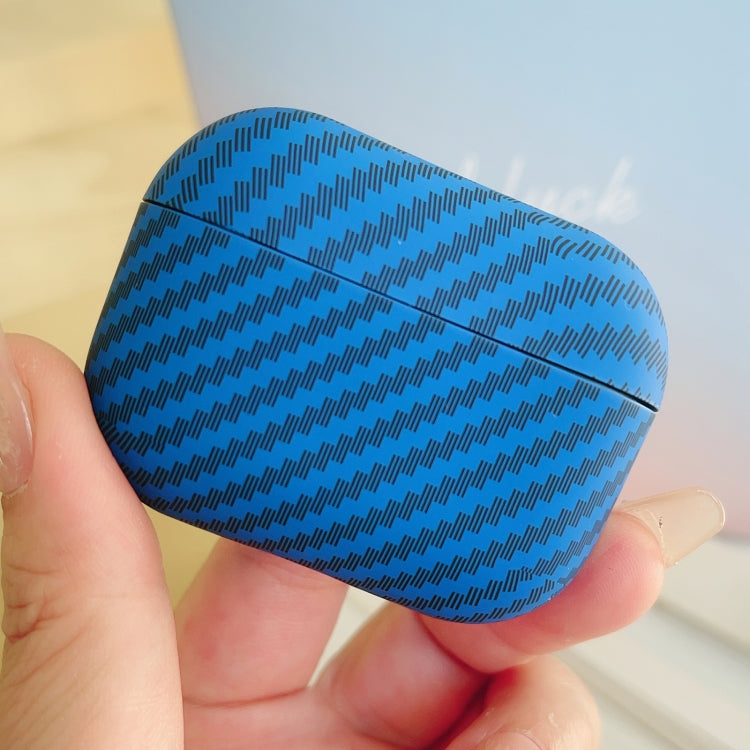 For AirPods Pro 2 Carbon Fiber TPU Frosted Earphone Protective Case