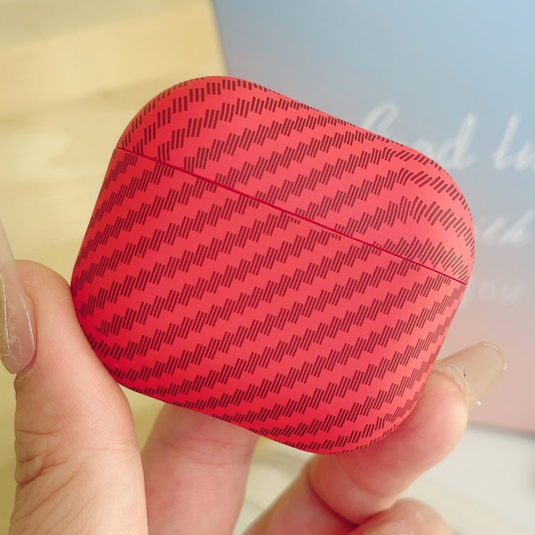 For AirPods 3 Carbon Fiber TPU Frosted Earphone Protective Case