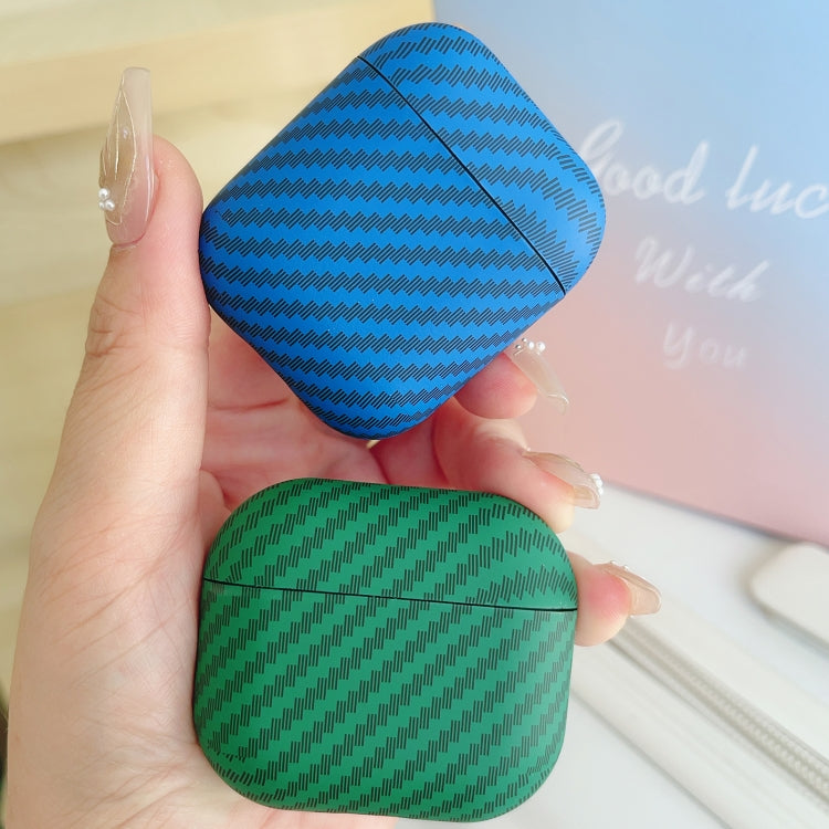 For AirPods Pro Carbon Fiber TPU Frosted Earphone Protective Case