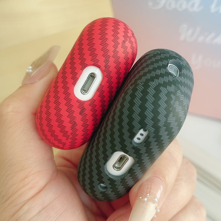 For AirPods 3 Carbon Fiber TPU Frosted Earphone Protective Case