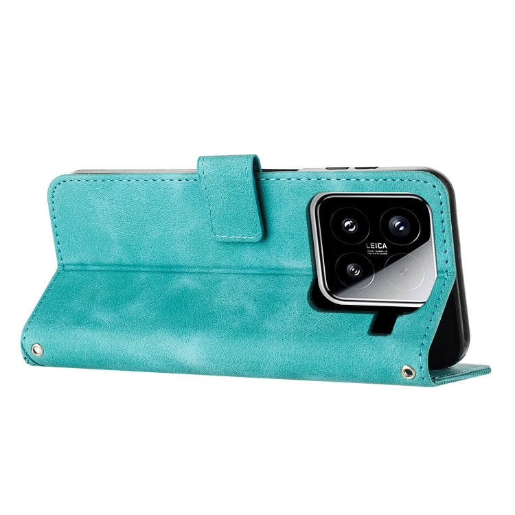 For Xiaomi 15 Dream Triangle Leather Phone Case with Lanyard