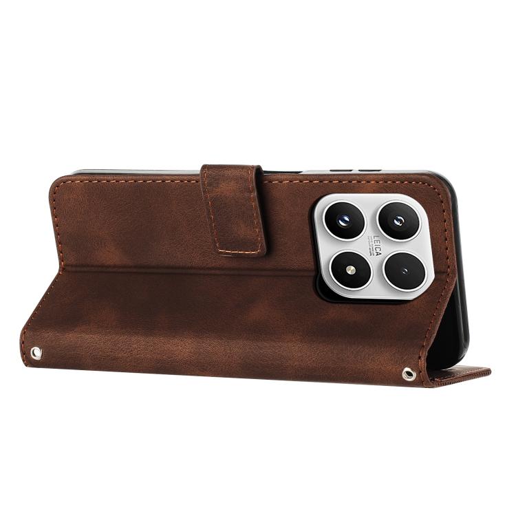 For Xiaomi 17 Dream Triangle Leather Phone Case with Lanyard