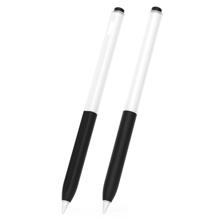 For vivo Pencil 2S / iQOO Pencil2s 2pcs/Set Transparent Jelly Series Stylus Pen Silicone Protective Cover