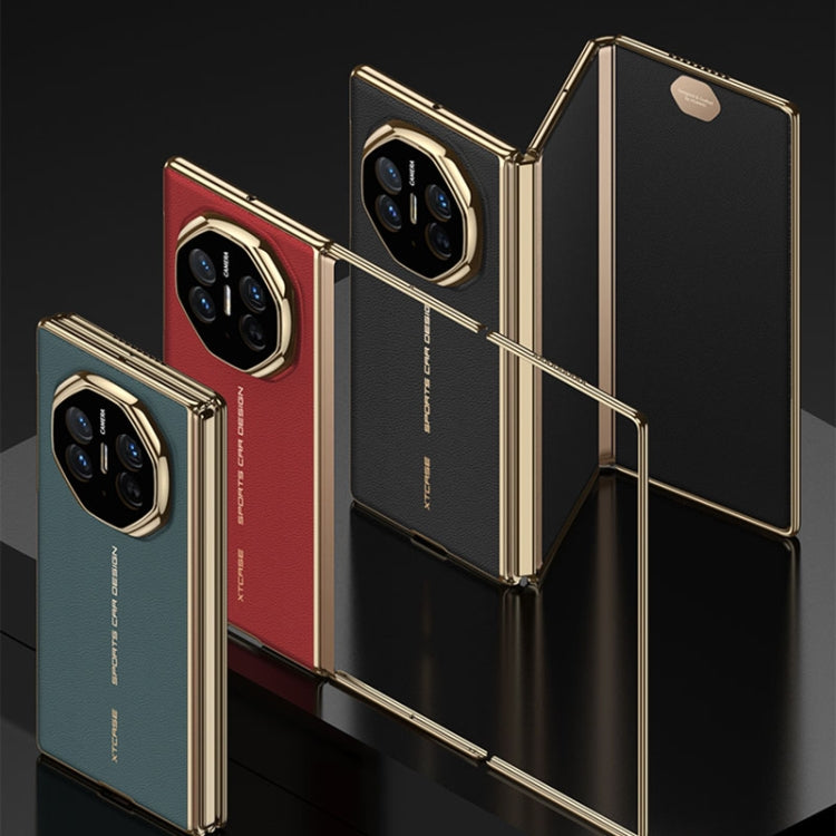 For Huawei Mate XT Ultimate Design GKK Phantom Leather MagSafe Frame Phone Case