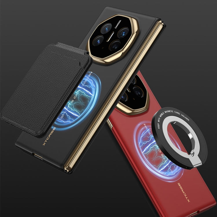 For Huawei Mate XT Ultimate Design GKK Ultra-thin Frame MagSafe Phone Case