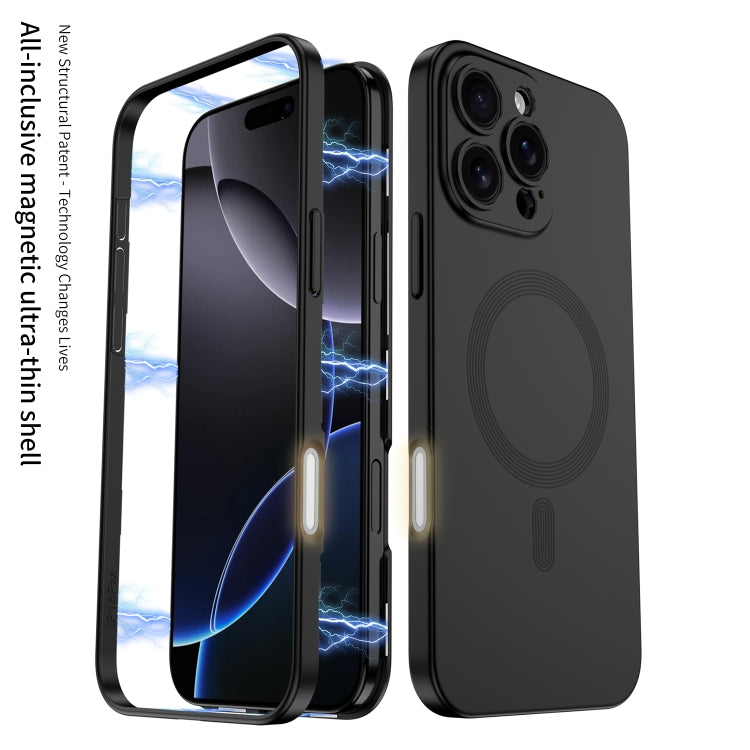 For iPhone 16 Pro GKK MagSafe Full Coverage Phone Case