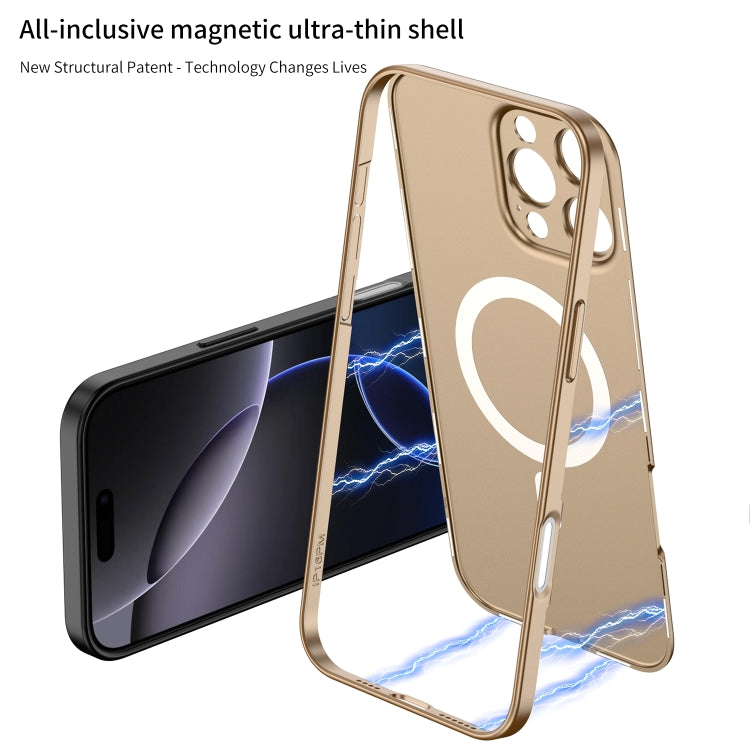 For iPhone 16 GKK MagSafe Full Coverage Phone Case