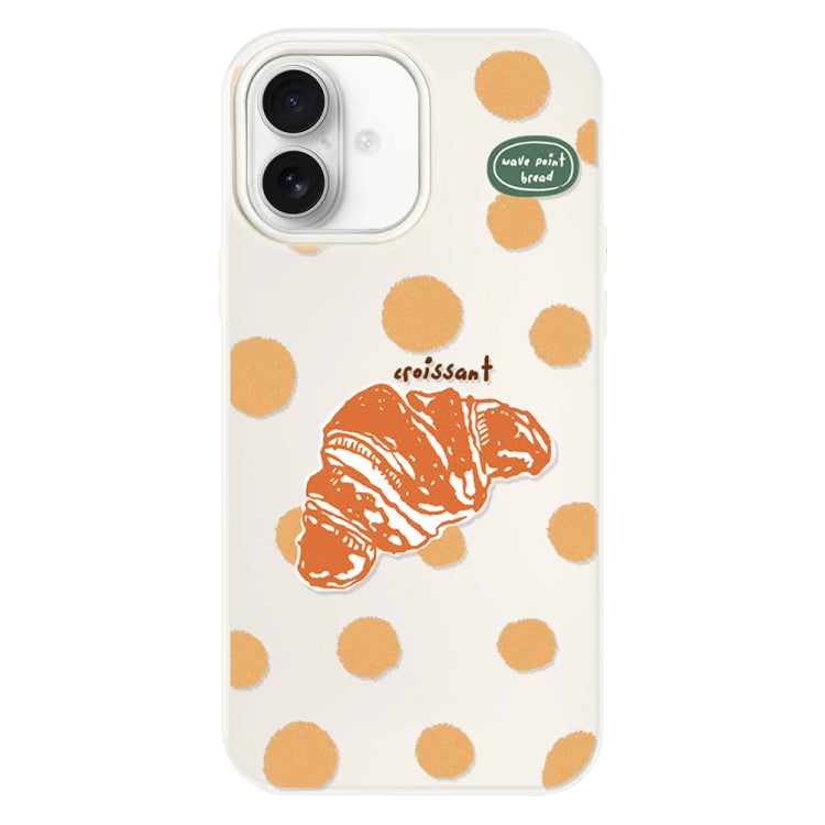 For iPhone 16 Plus Skin Feeling Jelly TPU Hybrid PC Phone Case