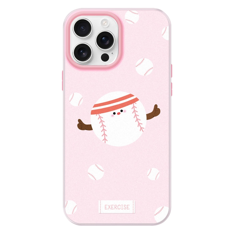 For iPhone 15 Pro Max Skin Feeling Jelly TPU Hybrid PC Phone Case