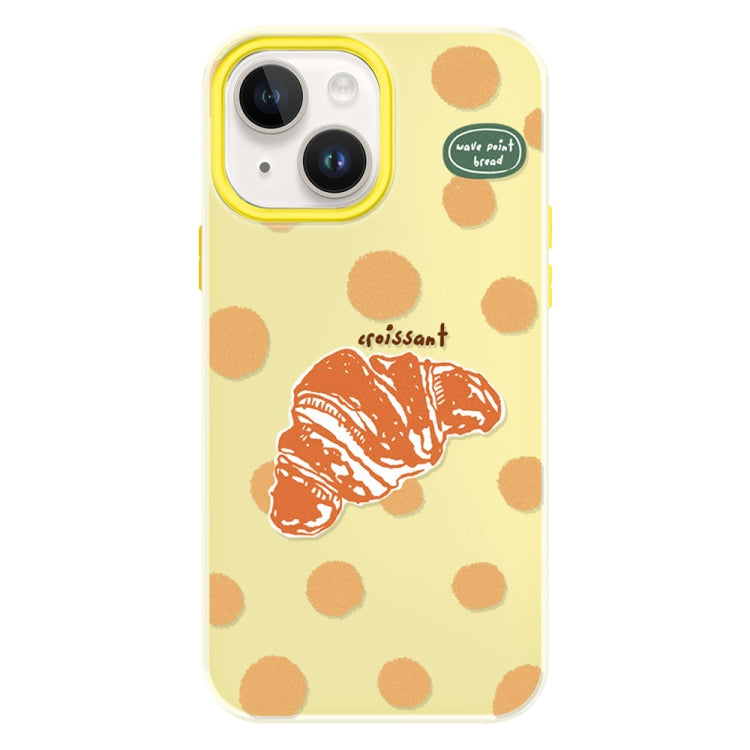 For iPhone 13 Skin Feeling Jelly TPU Hybrid PC Phone Case